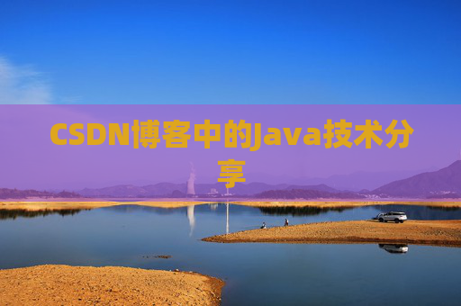 CSDN博客中的Java技术分享